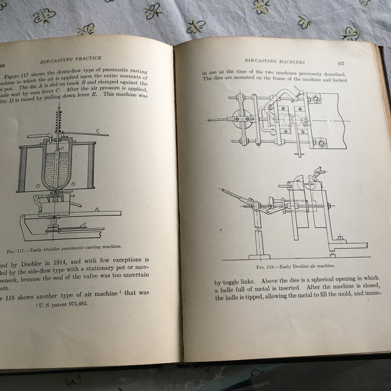 Die casting practice first edition 1930