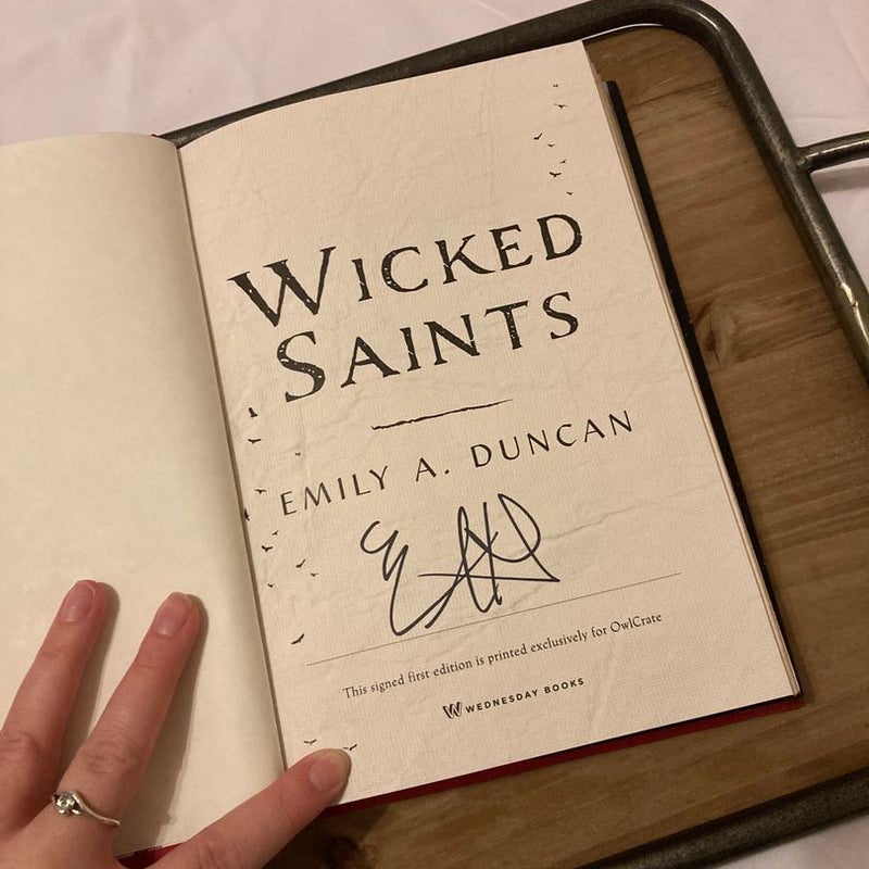 Wicked Saints *exclusive cover - Signed Copy*