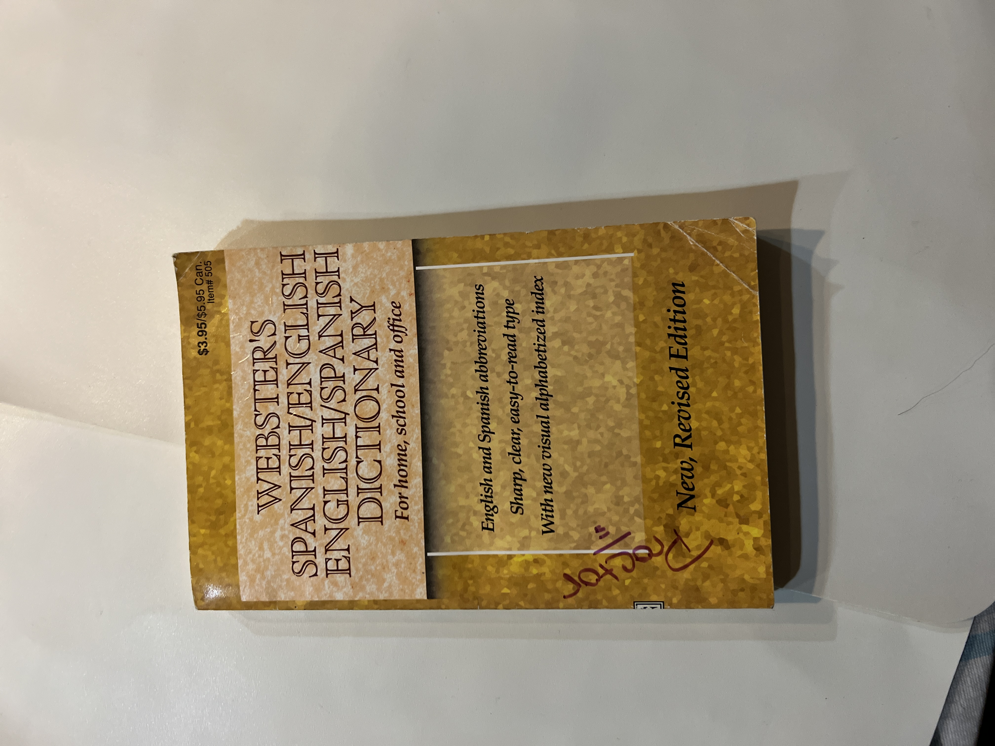  Websters Spanish English English Spanish dictionary