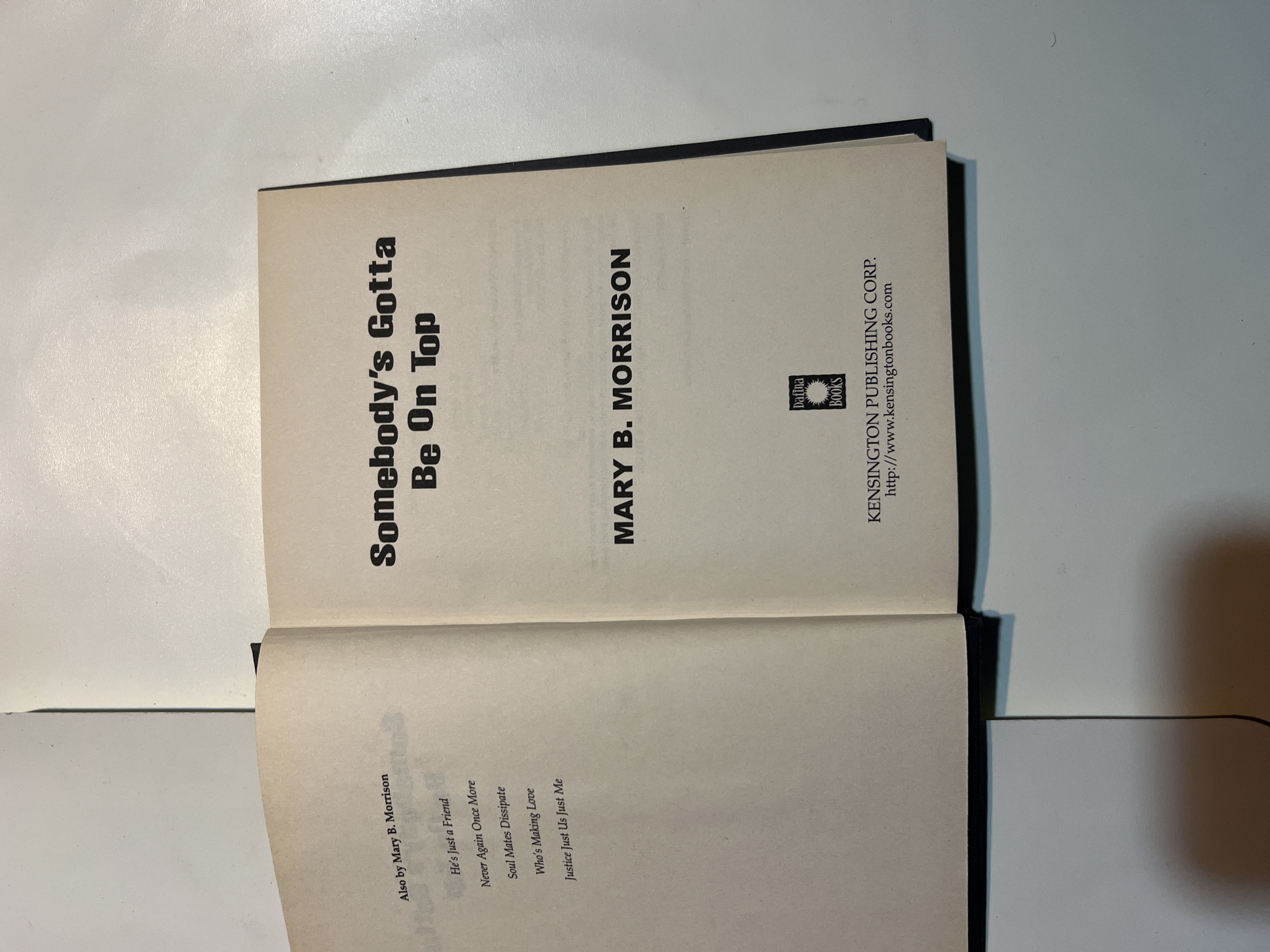 Somebody’s Gotta Be On Top