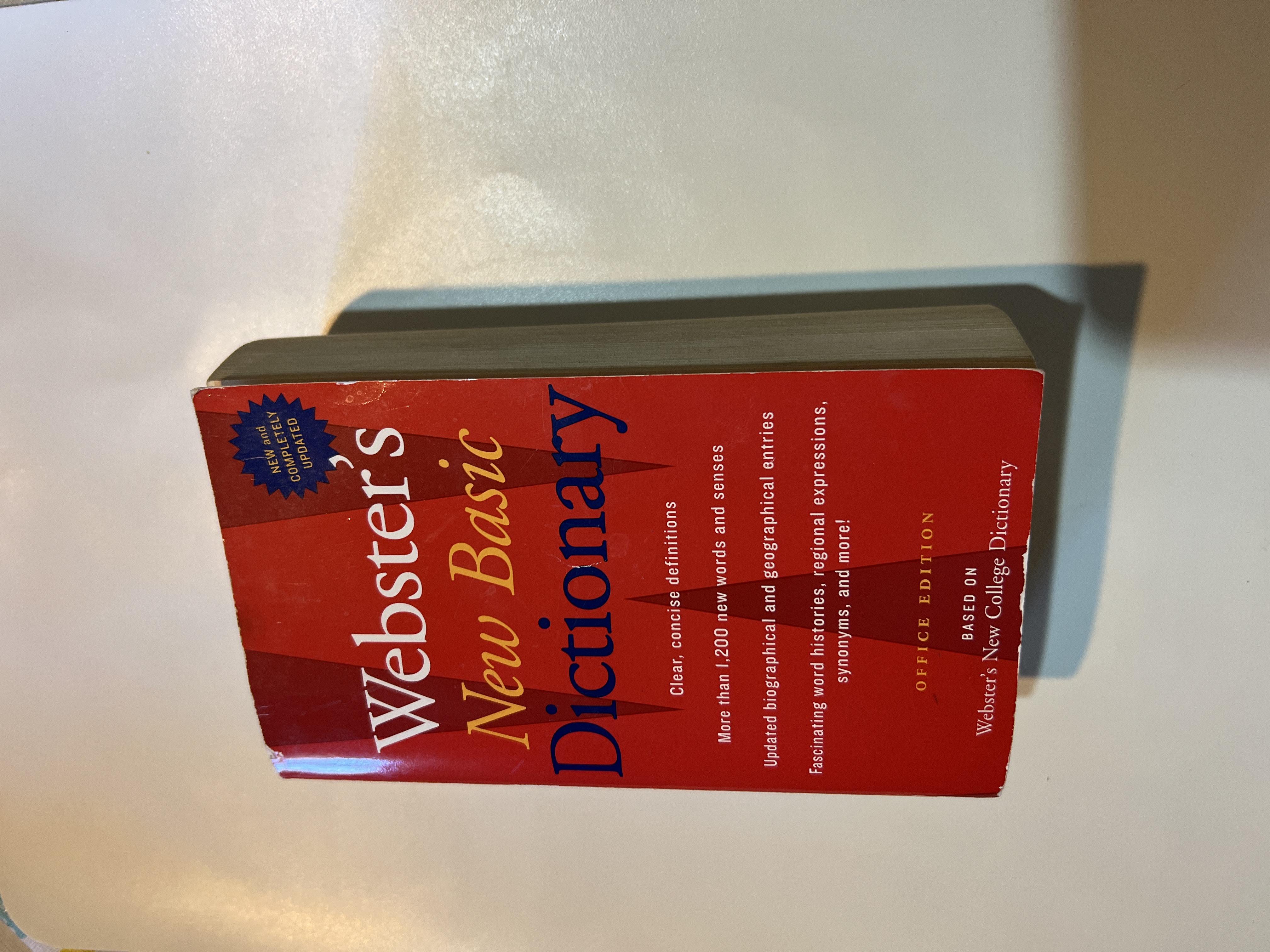 Webster's New Basic Dictionary, Office Edition