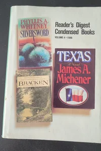 Reader's Digest Condensed Books -Vol 4 - 1986
