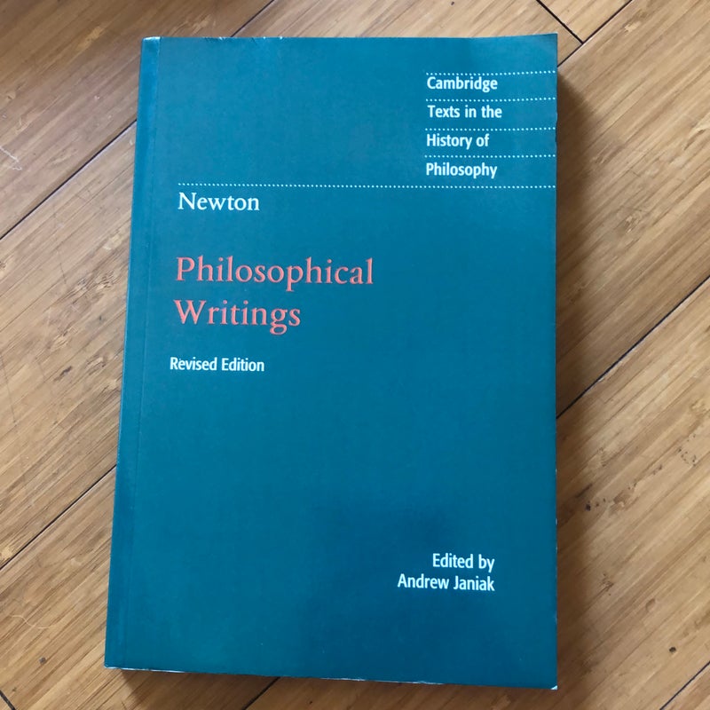 Newton: Philosophical Writings