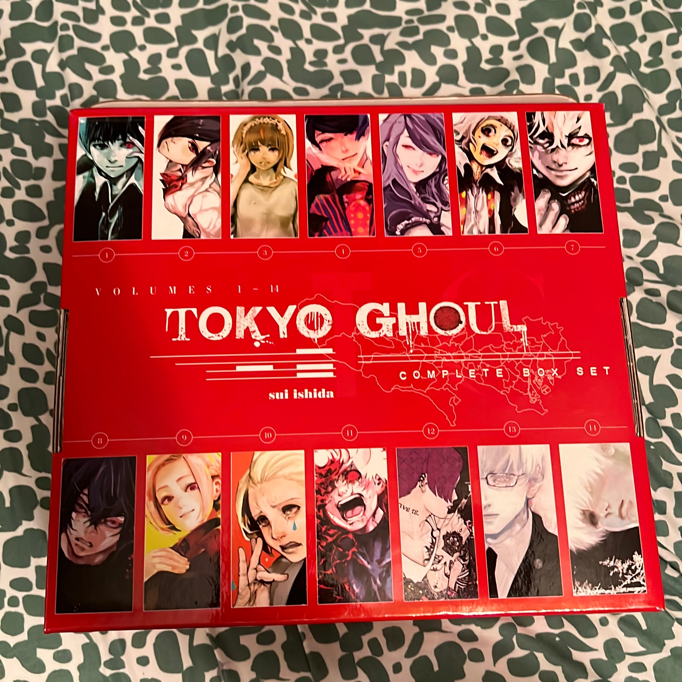 Tokyo Ghoul Complete Box Set By Sui Ishida | Pangobooks