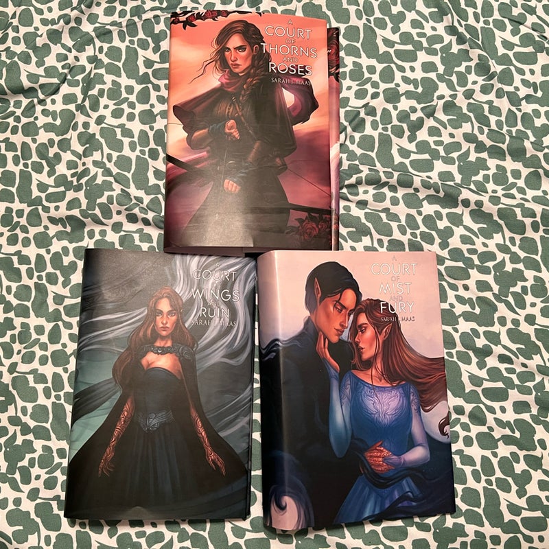 ACOTAR 1-3 Dust Jackets