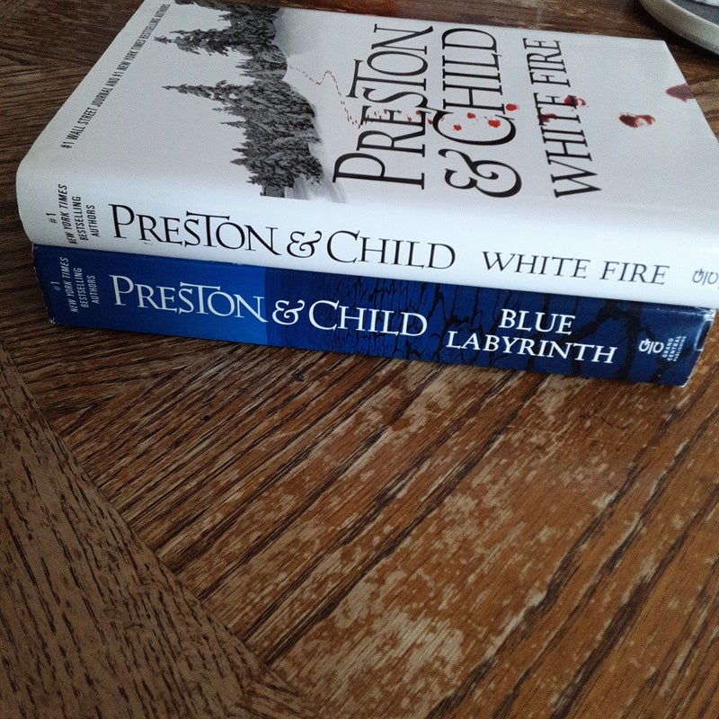 White Fire, Blue Labyrinth, Double Book Deal