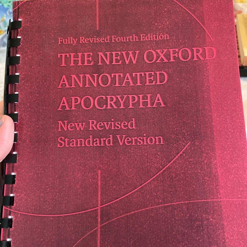 The New Oxford Annotated Apocrypha