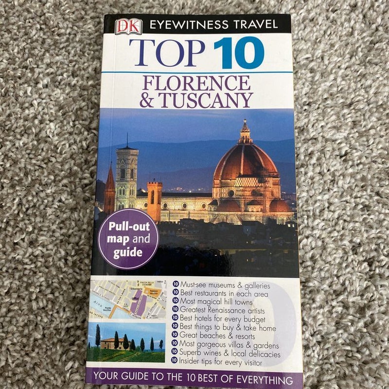 Top 10 Eyewitness Travel Guide - Florence and Tuscany