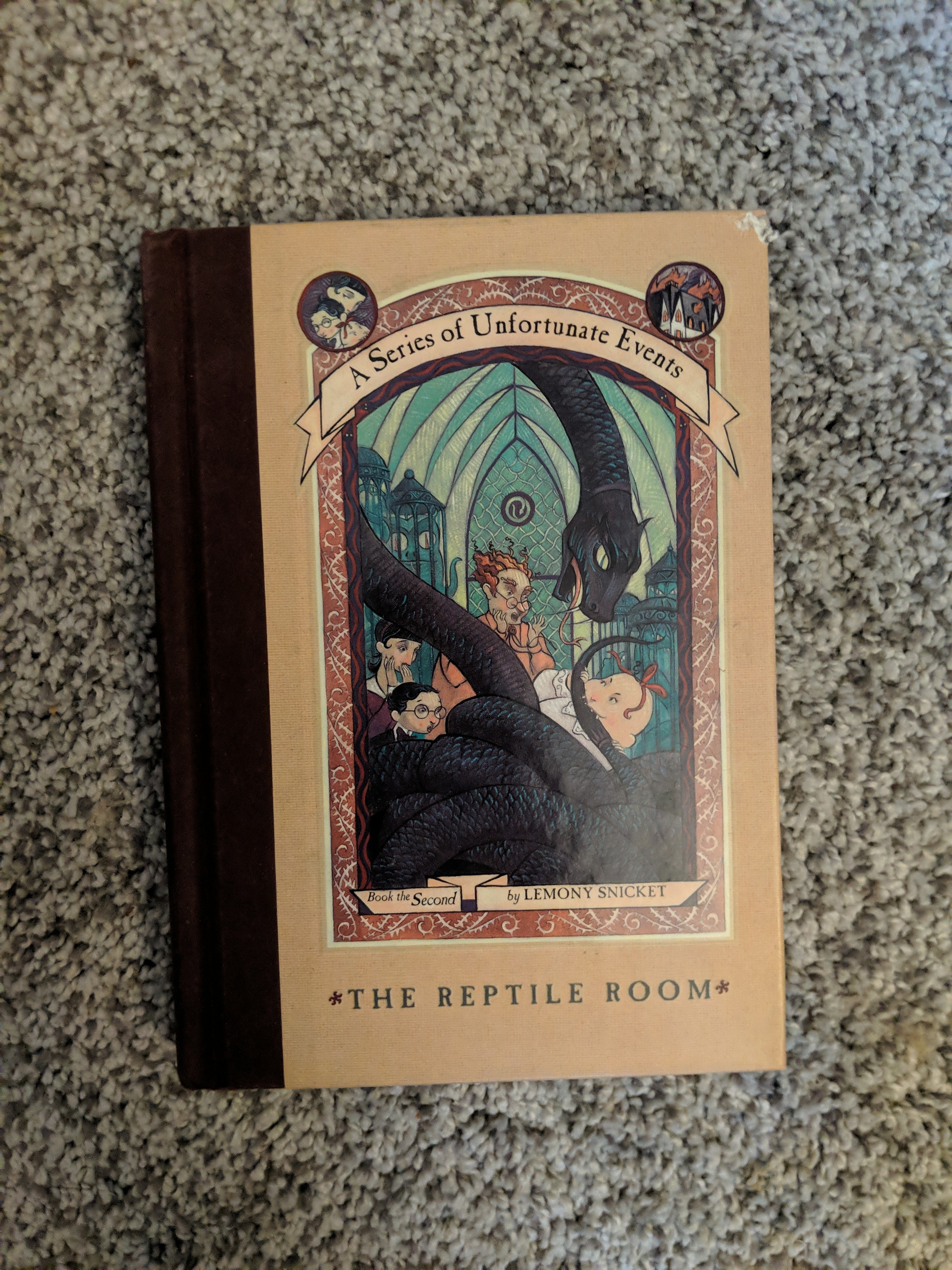 A Series of Unfortunate Events: the Reptile Room Movie Tie-In Edition