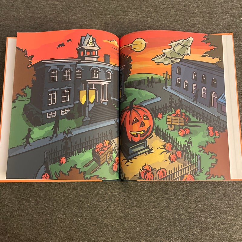 Halloweentown storybook replica/prop by Disney, Hardcover Pangobooks