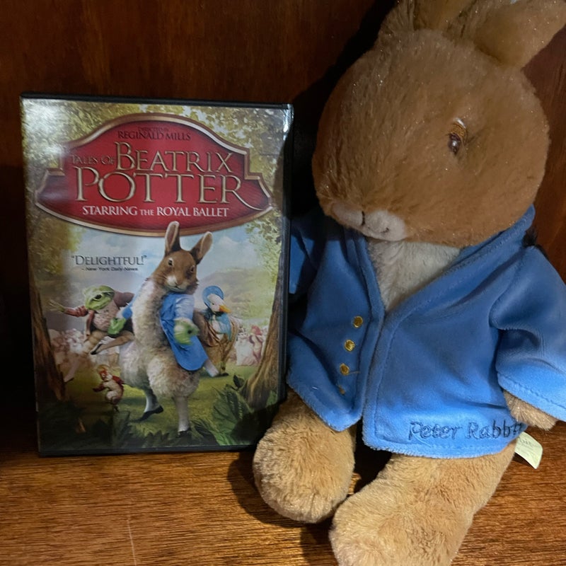 Beatrix Potter movie story with plush