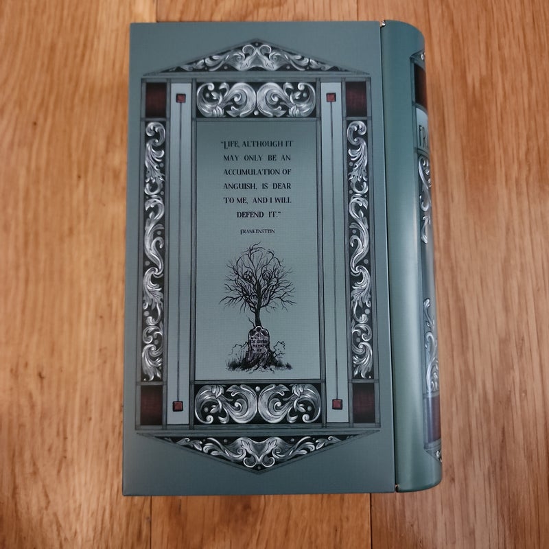 Frankenstein Book Tin - Litjoy by Mary Shelley, Hardcover | Pangobooks