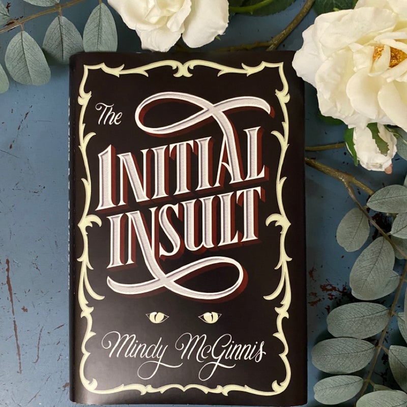Initial Insult (signed bookish box)