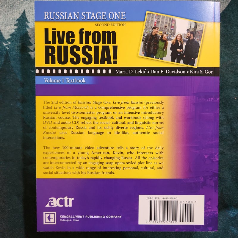 Live From Russia Textbook