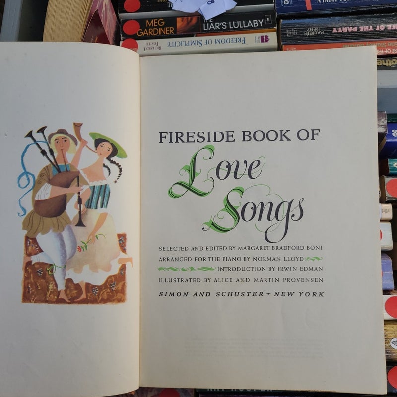 Fireside book of Love Songs 
