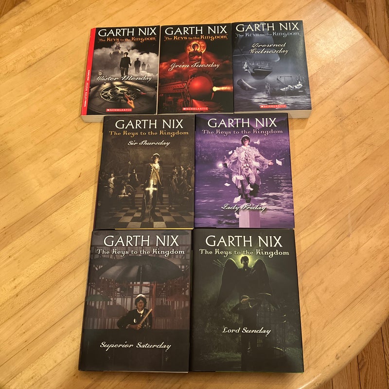 Keys to the Kingdom series (COMPLETE set, OUT OF PRINT original covers)