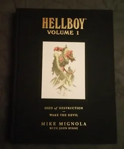 Hellboy Library Vol 1 Seed of Destruction and Wake the Devil