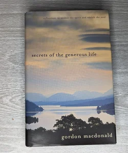 Secrets of the Generous Life