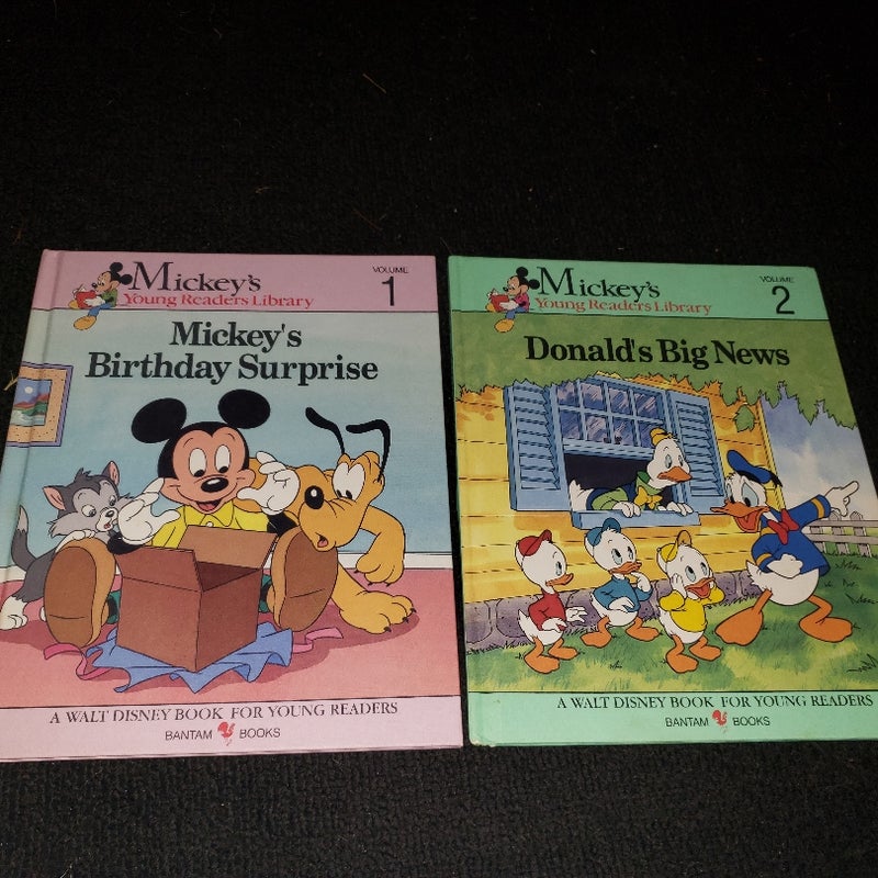 Disney Mickey's young readers library vol 1&2