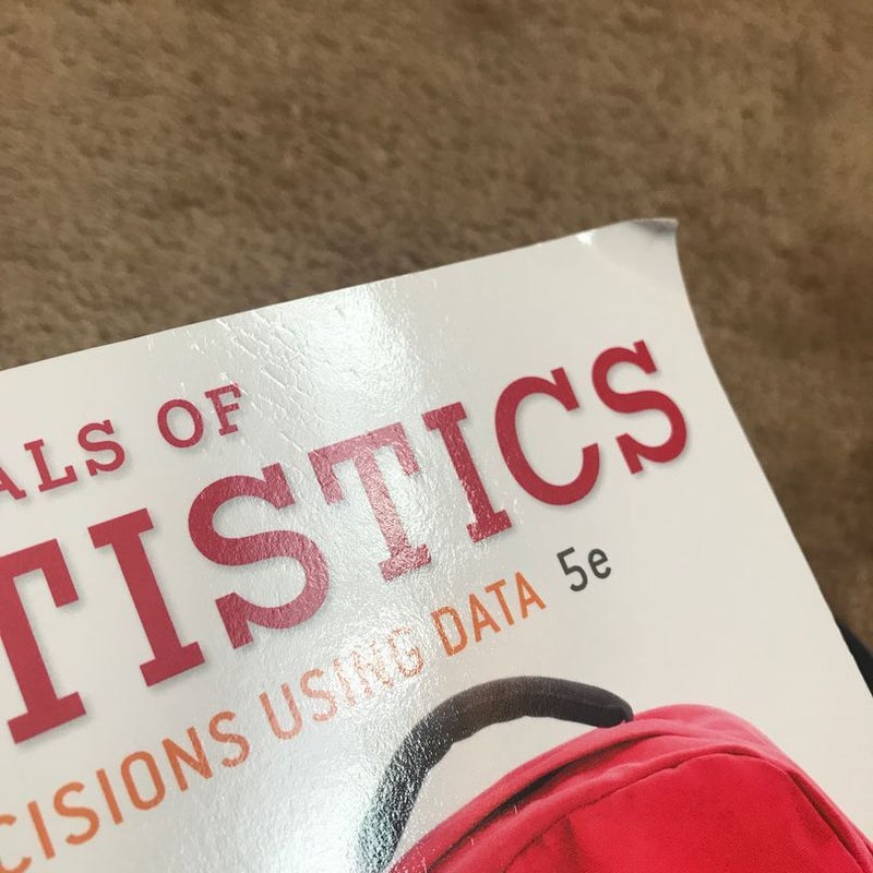 Fundamentals of Statistics 5th Edition 