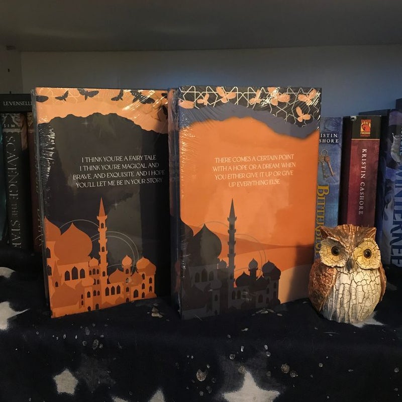 Strange the Dreamer Duology (Owlcrate Editions with exclusive themed items) 