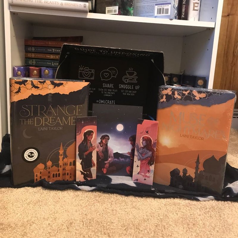 Strange the Dreamer Duology (Owlcrate Editions with exclusive themed items) 