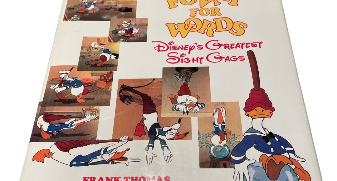 TOO FUNNY FOR WORDS Disney Greatest Sight Gags high quality Book Frank Thomas Ollie Johnston