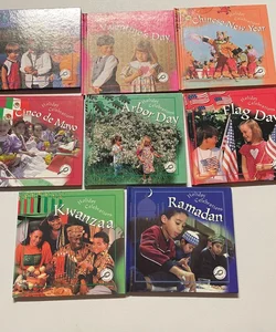 Holiday Celebrations Book Lot 8 Rourke Discovery Library 