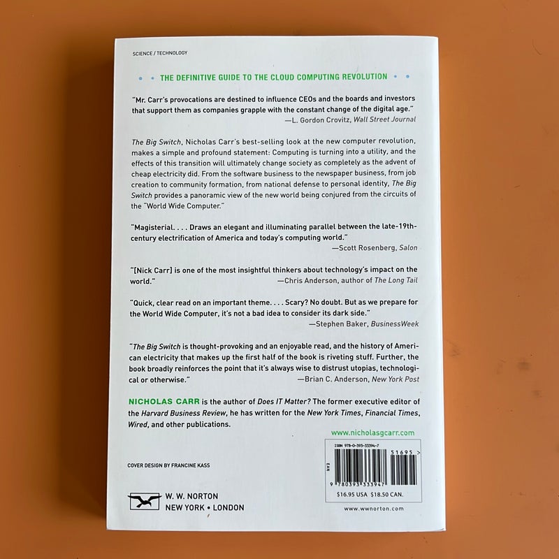 The Big Switch by Nicholas Carr, Paperback Pangobooks