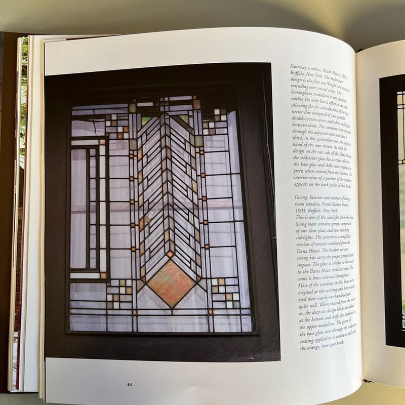 Frank Lloyd Wright's Stained Glass and Lightscreens