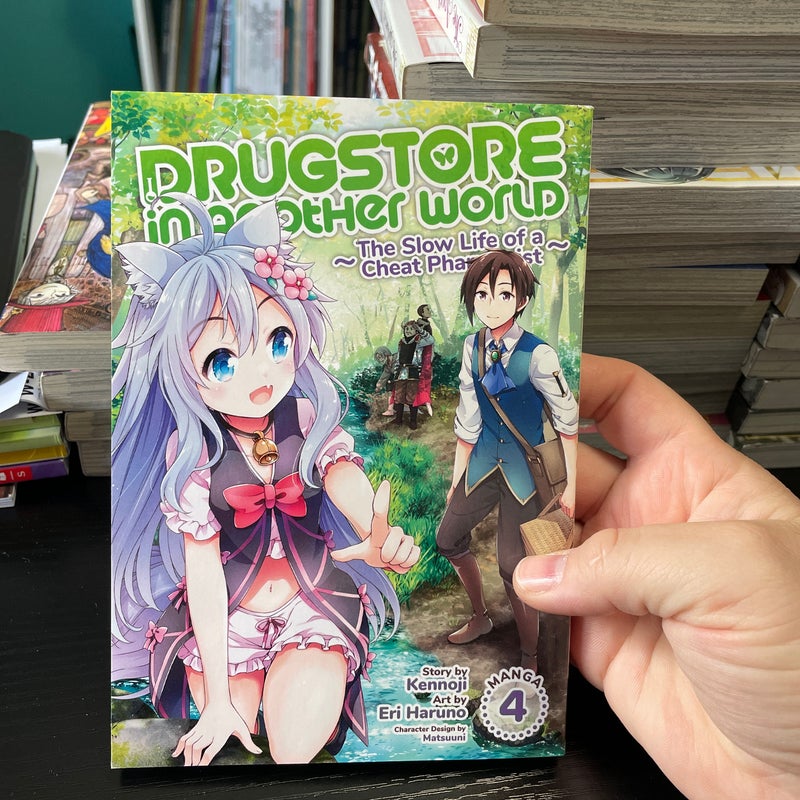 Drugstore in Another World: the Slow Life of a Cheat Pharmacist (Manga) Vol. 4