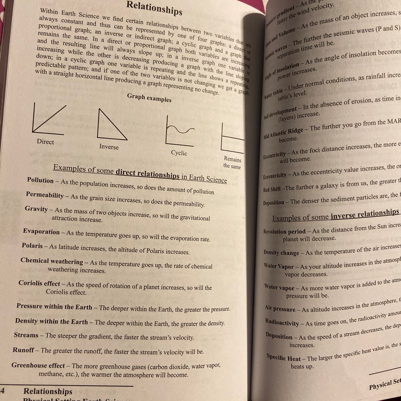 Physical Setting Regents Earth Science Practice Tests