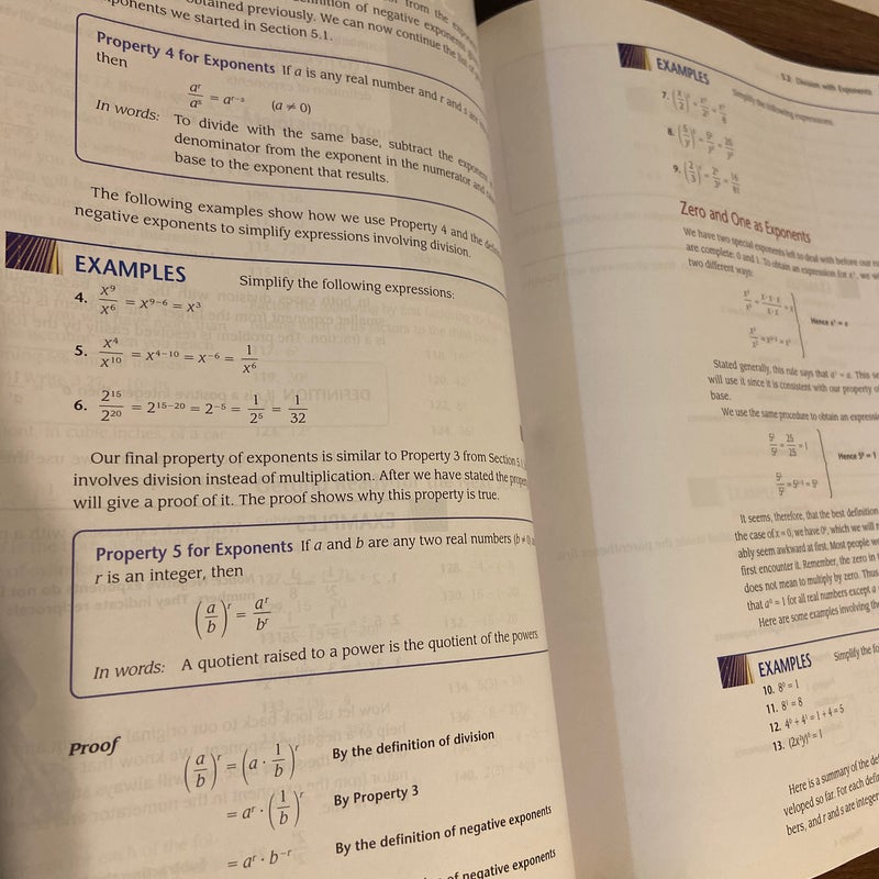 Elementary Algebra 