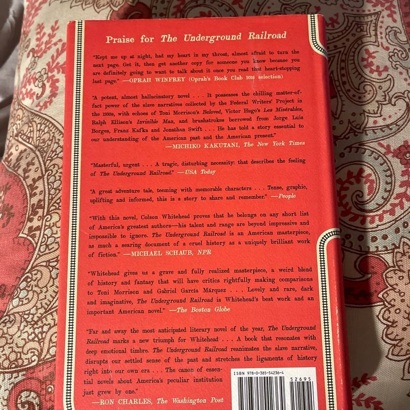 The Underground Railroad (Pulitzer Prize Winner) (National Book Award Winner) (Oprah's Book Club)
