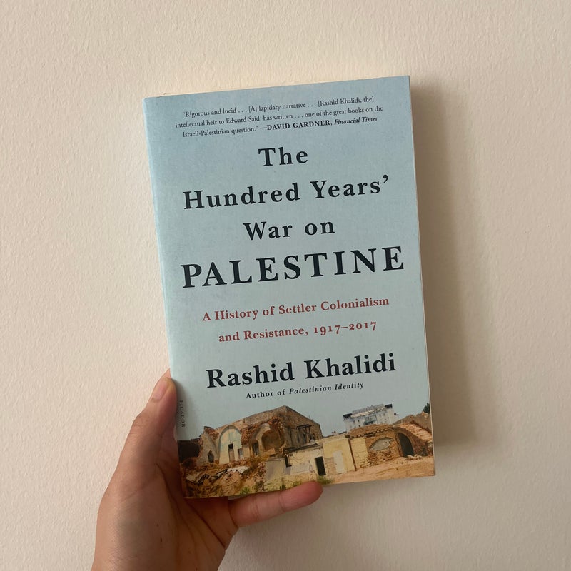 The Hundred Years' War on Palestine