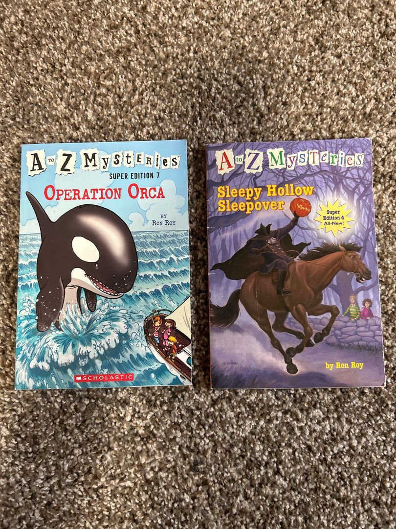 A to Z Mysteries Super Edition #4: Sleepy Hollow Sleepover