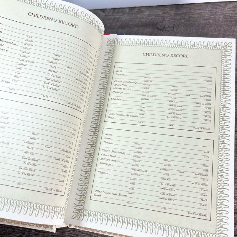 Vintage 1976 Bicentennial Bible 