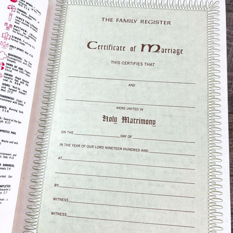 Vintage 1976 Bicentennial Bible 