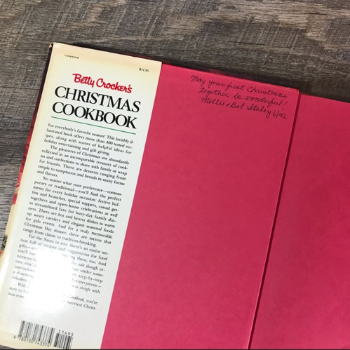 Betty Crocker’s Christmas Cookbook vintage