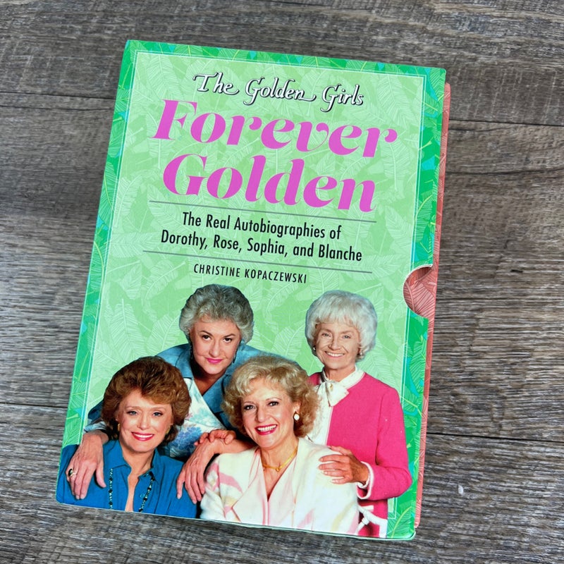 The Golden Girls Forever Golden Betty White Four Autobiography Book Box Set