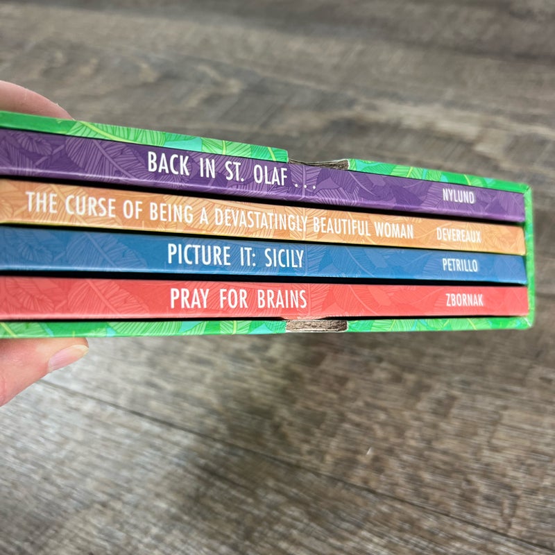 The Golden Girls Forever Golden Betty White Four Autobiography Book Box Set