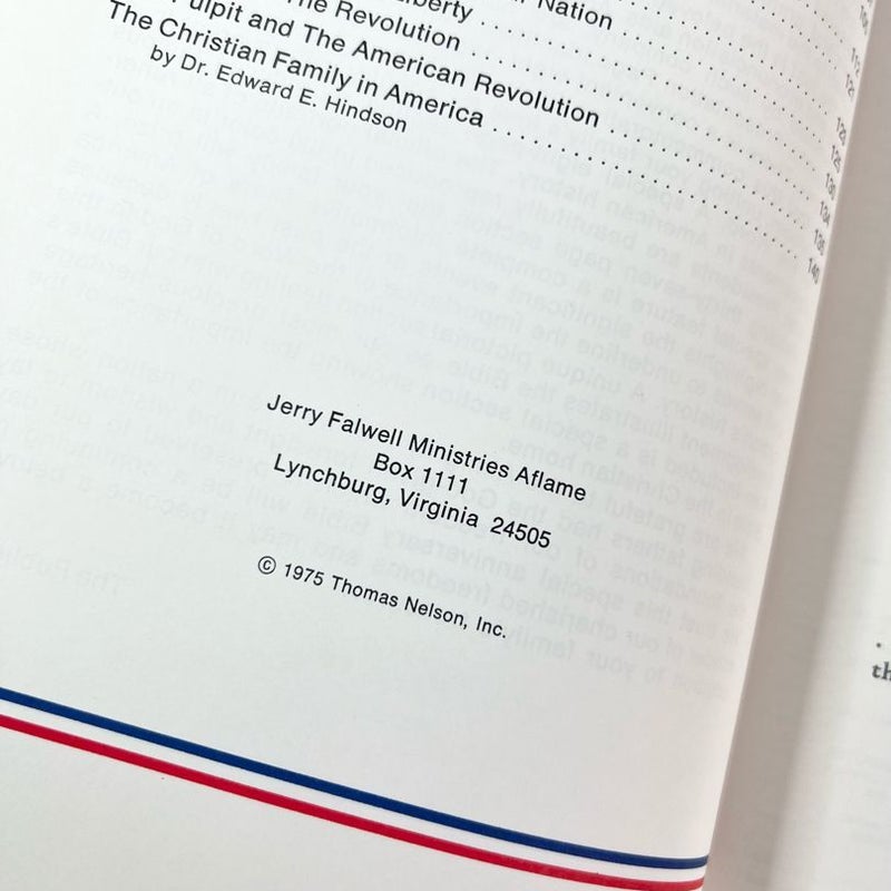 Vintage 1976 Bicentennial Bible 