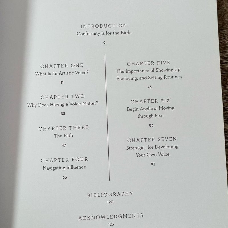 Find Your Artistic Voice