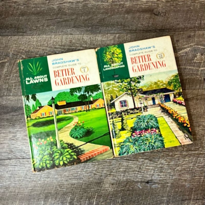 Vintage Gardening Books