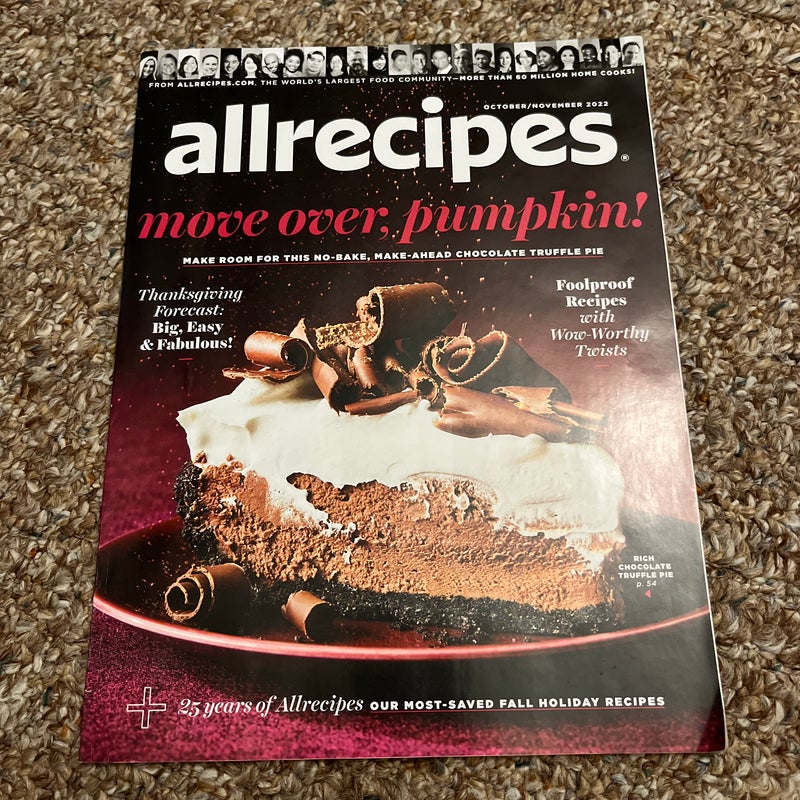 Allrecipes October/November 2022