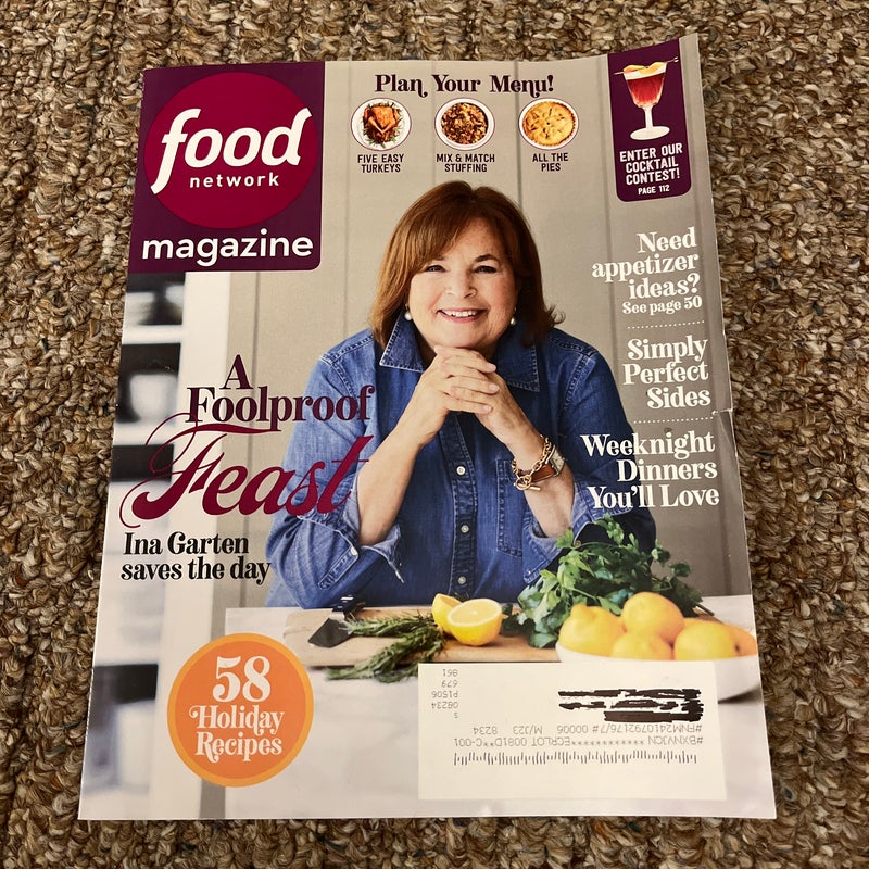 Food Network Magazine November 2022