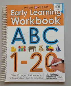 Wipe Clean: Early Learning Workbook