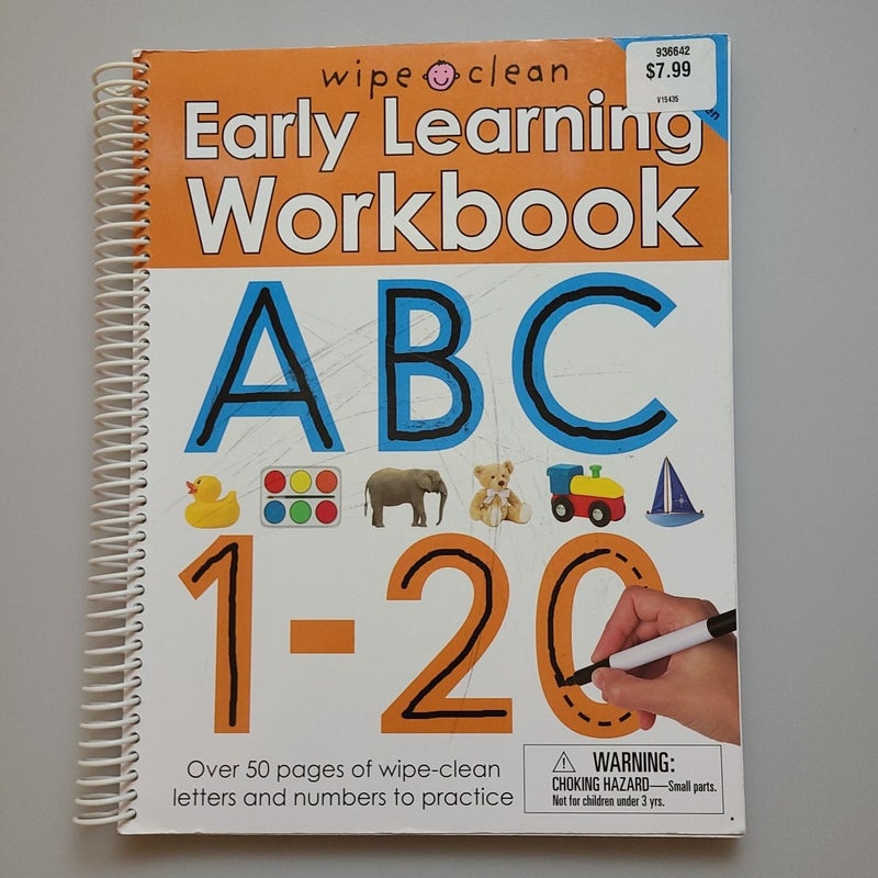 Wipe Clean: Early Learning Workbook