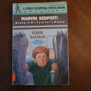 Lot of 5 - Louis Sachar paperback books -Holes, Marvin Redpost