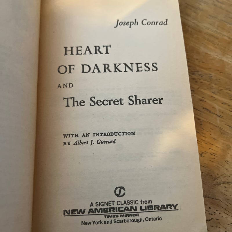 The Heart of Darkness and Athena Secret Sharer